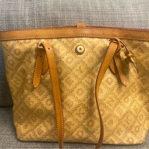Dooney & Bourke Brown Logo Tote